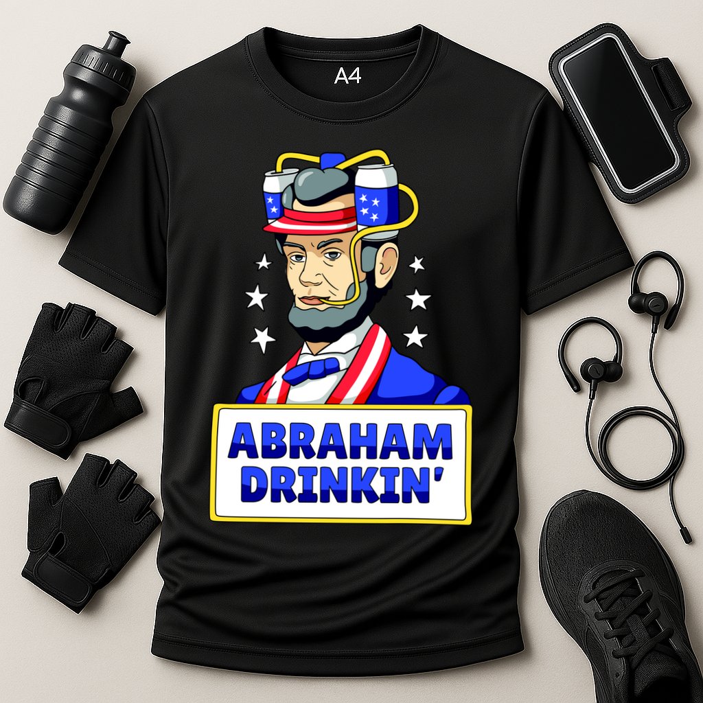 Abraham Drinkin Cooling Performance Crew T-Shirt
