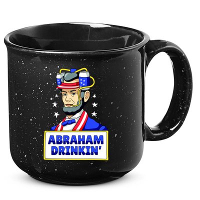 Abraham Drinkin 15oz Campfire Ceramic Mug