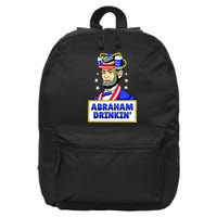 Abraham Drinkin 16 in Basic Backpack
