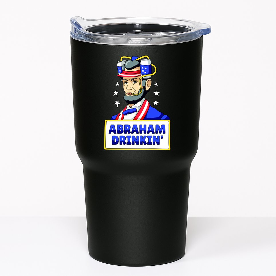 Abraham Drinkin Tumbler