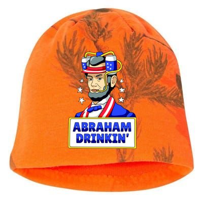 Abraham Drinkin Kati - Camo Knit Beanie