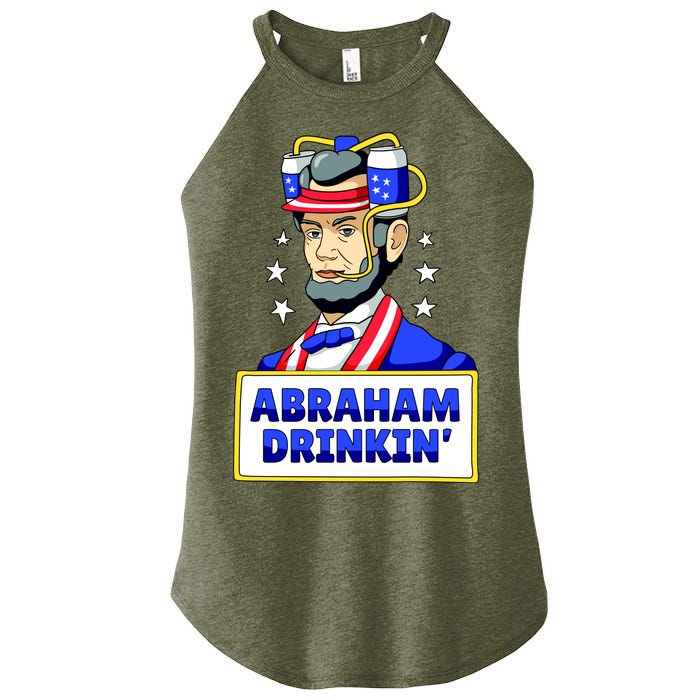 Abraham Drinkin Women’s Perfect Tri Rocker Tank