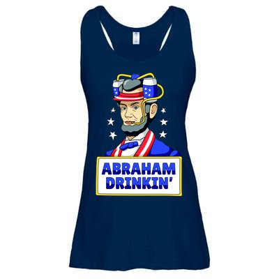 Abraham Drinkin Ladies Essential Flowy Tank