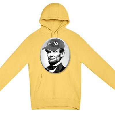 Abraham Lincoln For Trump Premium Pullover Hoodie