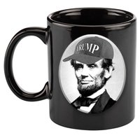 Abraham Lincoln For Trump 11oz C Handle Ceramic Mug