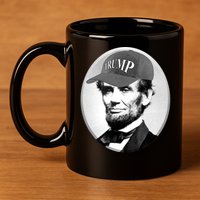 Abraham Lincoln For Trump 11oz C Handle Ceramic Mug
