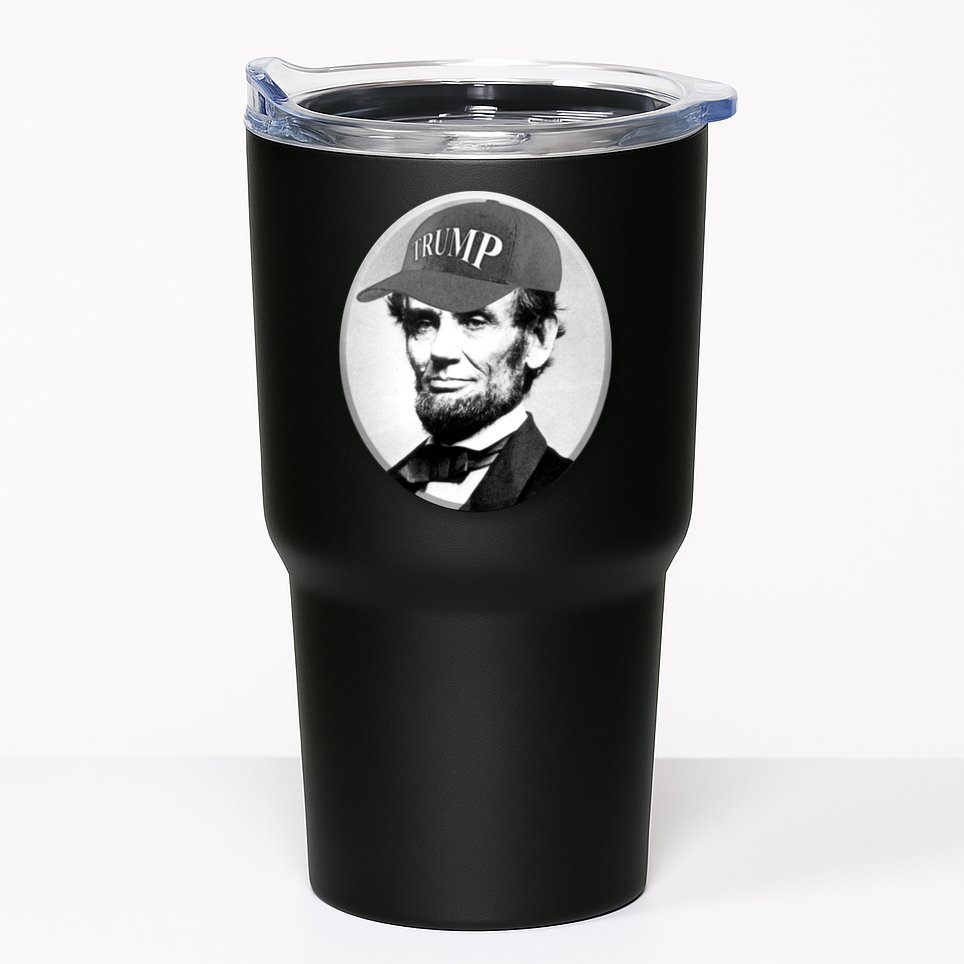Abraham Lincoln For Trump Tumbler