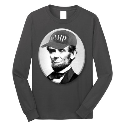 Abraham Lincoln For Trump Long Sleeve Shirt