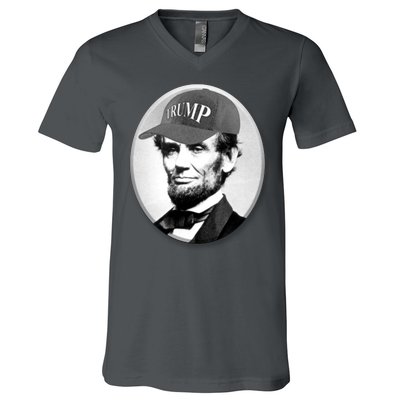 Abraham Lincoln For Trump V-Neck T-Shirt