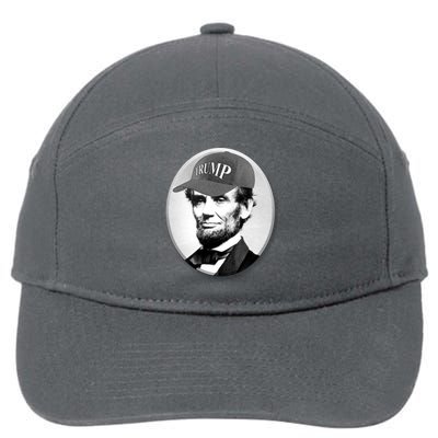 Abraham Lincoln For Trump 7-Panel Snapback Hat