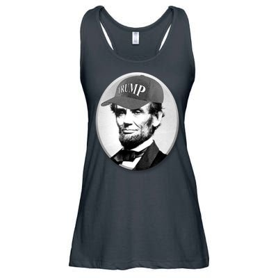 Abraham Lincoln For Trump Ladies Essential Flowy Tank