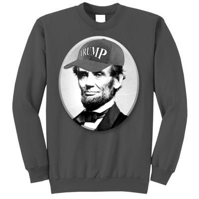 Abraham Lincoln For Trump Tall Sweatshirt