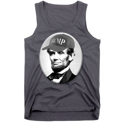 Abraham Lincoln For Trump Tank Top