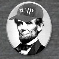 Abraham Lincoln For Trump Zip Tote Bag
