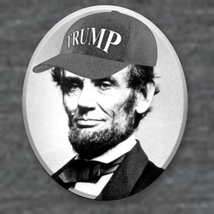 Abraham Lincoln For Trump Zip Tote Bag
