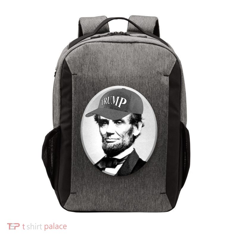 Abraham Lincoln For Trump Vector Backpack