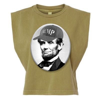 Abraham Lincoln For Trump Garment-Dyed Women's Muscle Tee