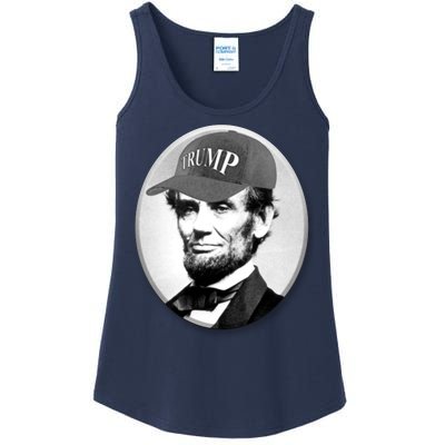 Abraham Lincoln For Trump Ladies Essential Tank