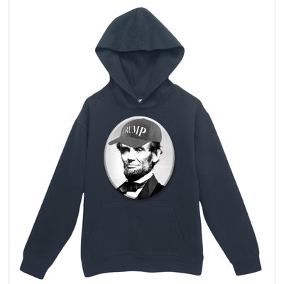 Abraham Lincoln For Trump Urban Pullover Hoodie