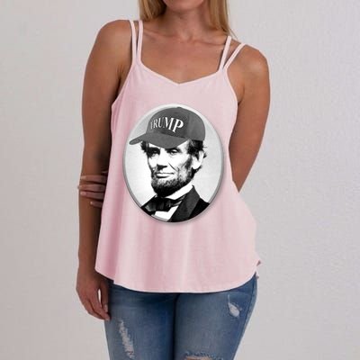 Abraham Lincoln For Trump Women's Strappy Tank