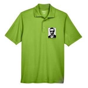 Abraham Lincoln Haters Gonna Hate Men's Origin Performance Pique Polo