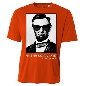 Abraham Lincoln Haters Gonna Hate Cooling Performance Crew T-Shirt