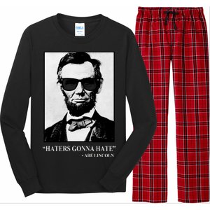 Abraham Lincoln Haters Gonna Hate Long Sleeve Pajama Set