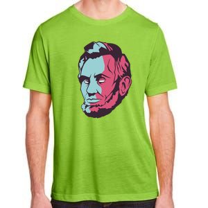 Abraham Lincoln Head Adult ChromaSoft Performance T-Shirt