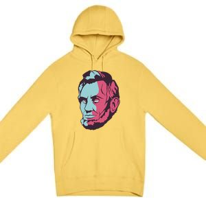 Abraham Lincoln Head Premium Pullover Hoodie