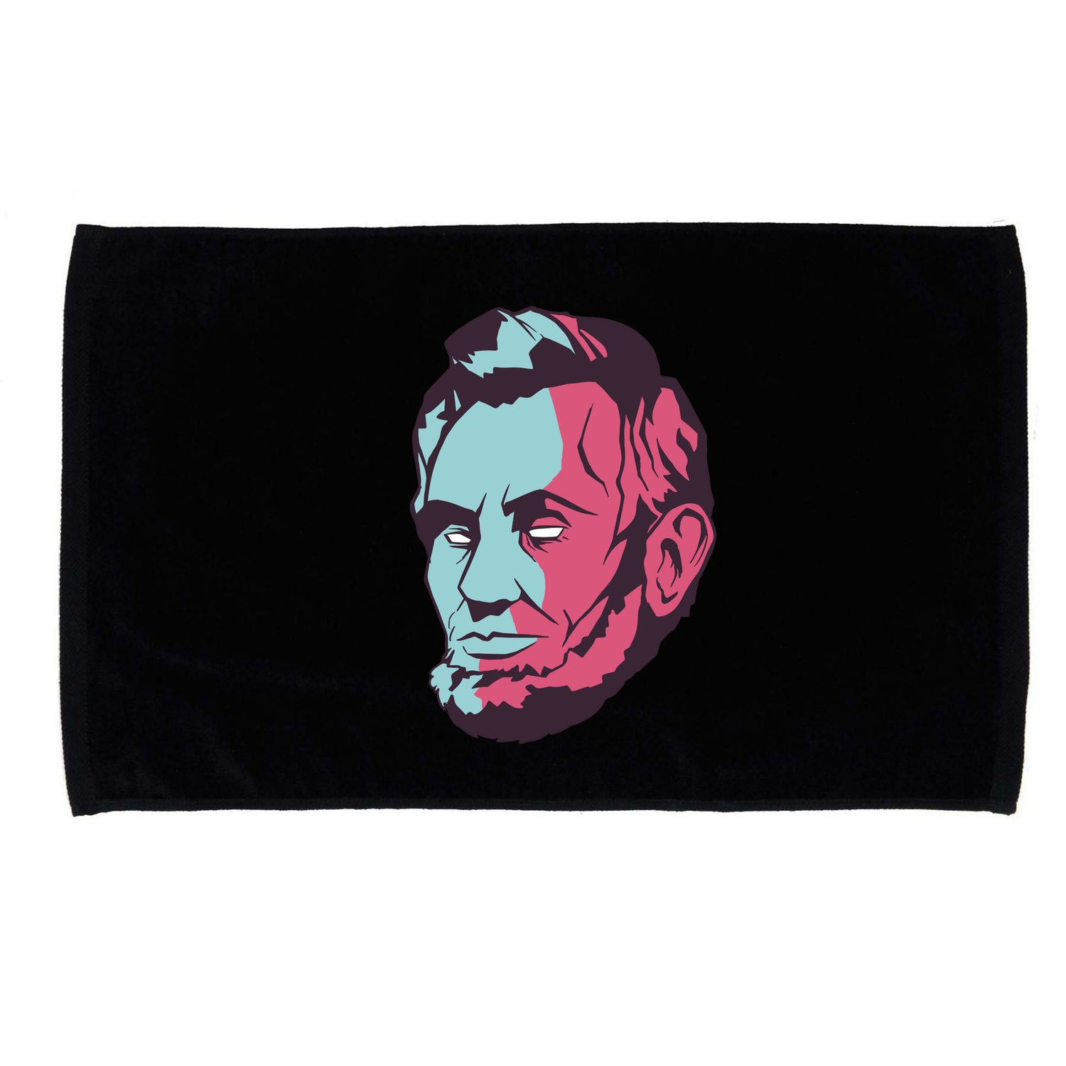 Abraham Lincoln Head Microfiber Hand Towel