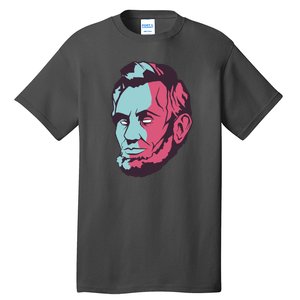 Abraham Lincoln Head Tall T-Shirt