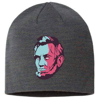 Abraham Lincoln Head Sustainable Beanie