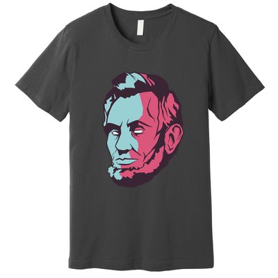 Abraham Lincoln Head Premium T-Shirt