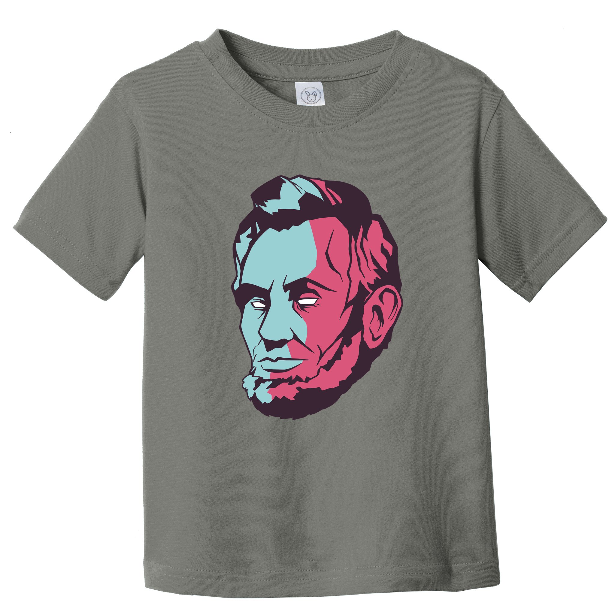 Abraham Lincoln Head Toddler T-Shirt