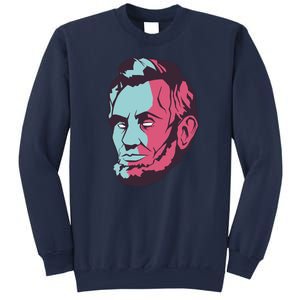 Abraham Lincoln Head Sweatshirt