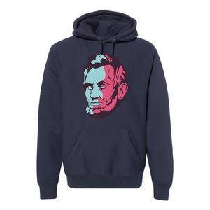 Abraham Lincoln Head Premium Hoodie