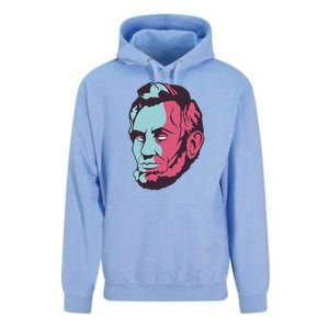 Abraham Lincoln Head Unisex Surf Hoodie