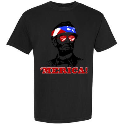 Abraham Lincoln Merica Garment-Dyed Heavyweight T-Shirt