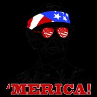 Abraham Lincoln Merica Cooling Performance Crew T-Shirt