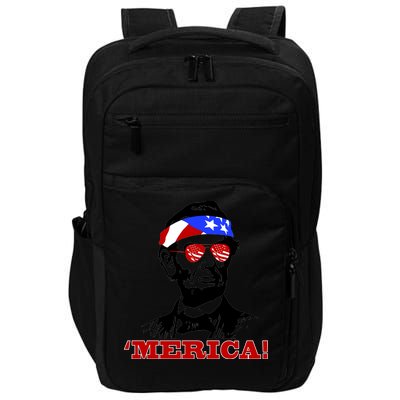 Abraham Lincoln Merica Impact Tech Backpack