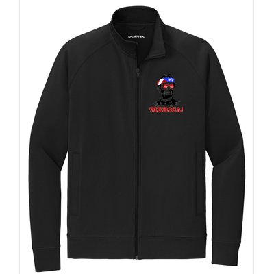 Abraham Lincoln Merica Stretch Full-Zip Cadet Jacket