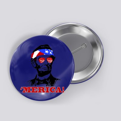 Abraham Lincoln Merica Button