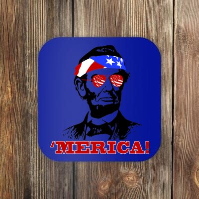 Abraham Lincoln Merica Coaster