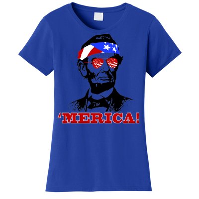 Abraham Lincoln Merica Women's T-Shirt