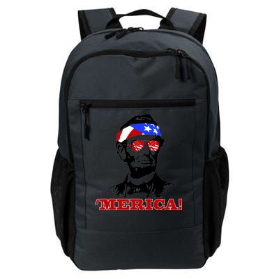 Abraham Lincoln Merica Daily Commute Backpack