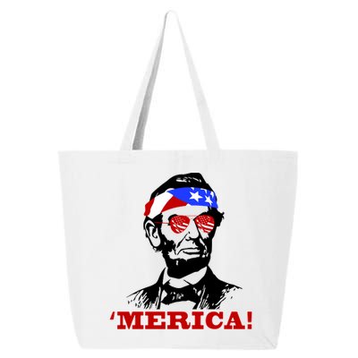 Abraham Lincoln Merica 25L Jumbo Tote