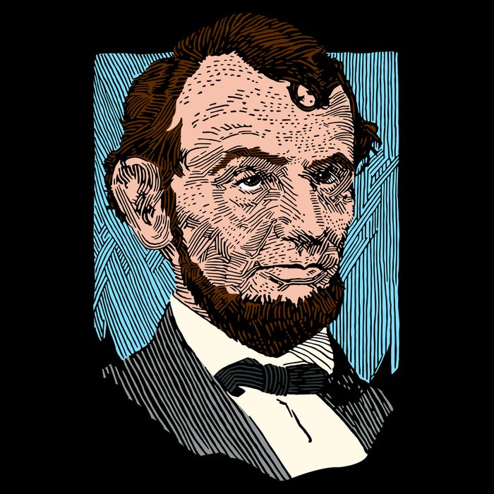 Abraham Lincoln Portrait 16 in Basic Backpack
