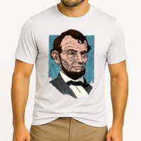 Abraham Lincoln Portrait Cooling Performance Crew T-Shirt
