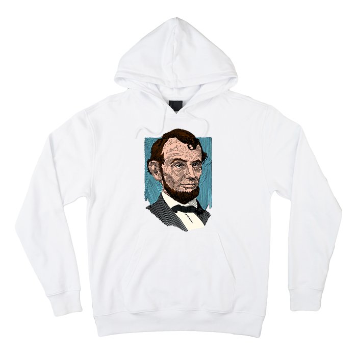 Abraham Lincoln Portrait Hoodie