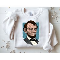 Abraham Lincoln Portrait Sweatshirt